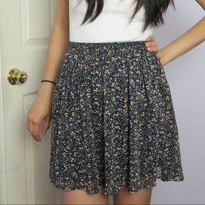 Floral Forever 21 Skirt